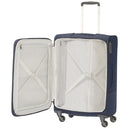 Samsonite Base Boost - 4 - Rollen - Trolley M 66 cm erw. (navy blue) - Markenkoffer