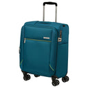 Samsonite Base Breeze - 4 - Rollen - Kabinentrolley 55 cm erw. (petrol blue) - Markenkoffer