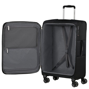 Samsonite Base Breeze - 4 - Rollen Trolley 67 cm erw. (black) - Markenkoffer
