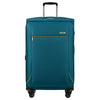 Samsonite Base Breeze - 4-Rollen-Trolley 78 cm erw. (petrol blue)