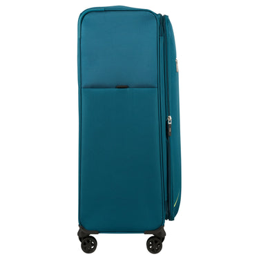 Samsonite Base Breeze - 4 - Rollen - Trolley 81 cm erw. (petrol blue) - Markenkoffer