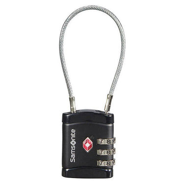 Samsonite Cablelock 3 Dial TSA - Schloss (black) - Markenkoffer