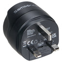 Samsonite Europe to UK Adaptor - Reiseadapter (schwarz) - Markenkoffer