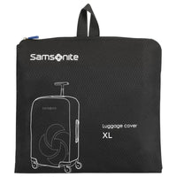 Samsonite Foldable Kofferschutzhülle XL - Regenhülle (schwarz) - Markenkoffer