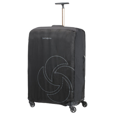 Samsonite Foldable Kofferschutzhülle XL - Regenhülle (schwarz) - Markenkoffer