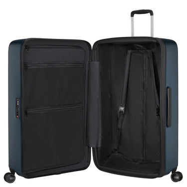 Samsonite Fyrm - 4 - Rollen - Trolley 76 cm erw. (steel blue) - Markenkoffer