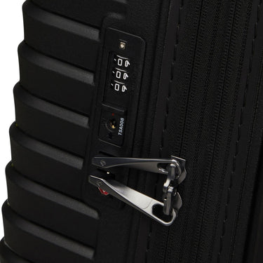 Samsonite Intuo - 4 - Rollen Kabinentrolley 55 cm erw. (black) - Markenkoffer