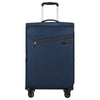 Samsonite Litebeam - 4-Rollen-Trolley M 66 cm erw. (midnight blue)