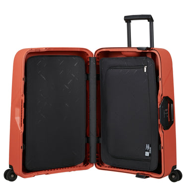 Samsonite Magnum Eco - 4 - Rollen - Trolley M 69 cm (maple orange) - Markenkoffer