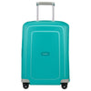Samsonite S Cure Spinner - 4-Wheel Cabin Trolley S 55 cm (Color: aqua blue)