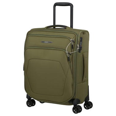 Samsonite Spark SNG Eco - 4 - Rollen - Kabinentrolley 55/20 cm erw. (olive) - Markenkoffer