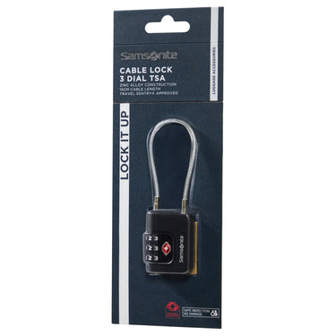 Samsonite TA Revolution Cablelock 3 Dial - Schloss (black) - Markenkoffer