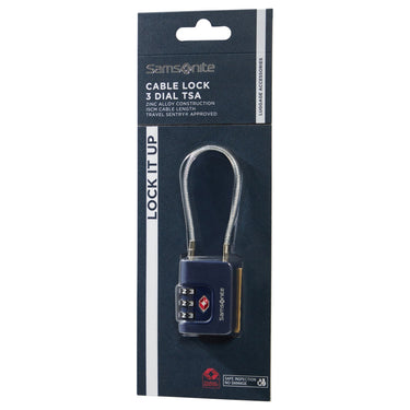 Samsonite TA Revolution Cablelock 3 Dial - Schloss (midnight blue) - Markenkoffer
