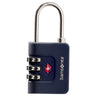 Samsonite Ta Revolution Combilock 3 Dial - Schloss (midnight blue) - Markenkoffer