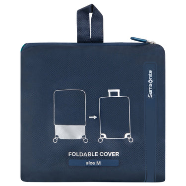 Samsonite Ta Revolution Foldable Kofferschutzhülle M - Regenhülle (midnight blue) - Markenkoffer
