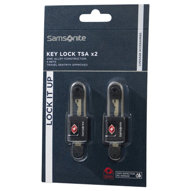 Samsonite Ta Revolution Key Lock TSA - Schloss 2tlg. (black) - Markenkoffer