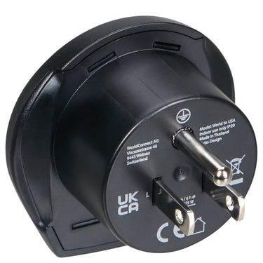 Samsonite World to USA Adaptor - Reiseadapter (black) - Markenkoffer