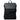 Sandqvist Hege Metal Hook - Rucksack 15" 42 cm (black with black leather) - Markenkoffer