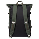 Sandqvist Icon Rolltop - Rucksack L 16" 65 cm erw. (dawn Green with dark brown leather) - Markenkoffer