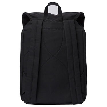 Sandqvist Roald - Rucksack 15" 36 cm (black with black leather) - Markenkoffer