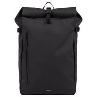 Sandqvist Stream Slim Rolltop - Rucksack 16" 65 cm (black)