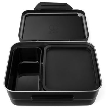 Satch Zubehör - Lunchbox Edelstahl 3 tlg. 2025 (schwarz) - Markenkoffer