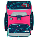 Scooli EasyFit Glow DIN - Schulranzen Set 5tlg. (Dotty Dolphin) - Markenkoffer