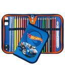 Scooli EasyFit - Schulranzen Set 5tlg. (Hot Wheels) - Markenkoffer