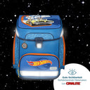 Scooli EasyFit - Schulranzen Set 5tlg. (Hot Wheels) - Markenkoffer
