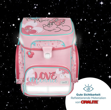 Scooli EasyFit - Schulranzen Set 5tlg. (Minnie Mouse) - Markenkoffer