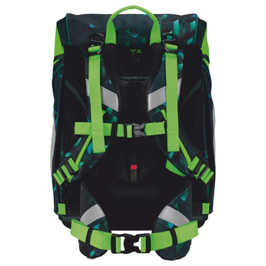 Scout Alpha DIN - Schulranzen Set 4 tlg. (Cubes) - Markenkoffer