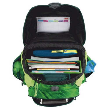 Scout Alpha DIN - Schulranzen Set 4 tlg. (Dino Rex) - Markenkoffer