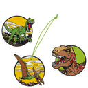 Scout Alpha DIN - Schulranzen Set 4 tlg. (Dino Rex) - Markenkoffer