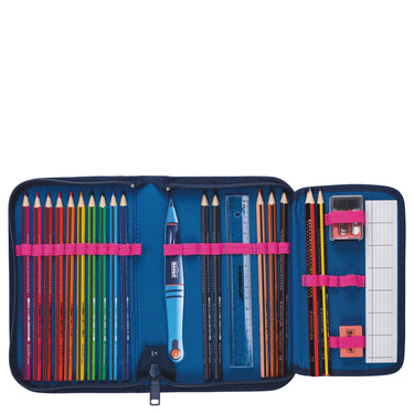 Scout Alpha DIN - Schulranzen Set 4 tlg. (Magic Sea) - Markenkoffer