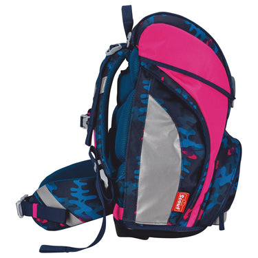 Scout Alpha DIN - Schulranzen Set 4 tlg. (Magic Sea) - Markenkoffer