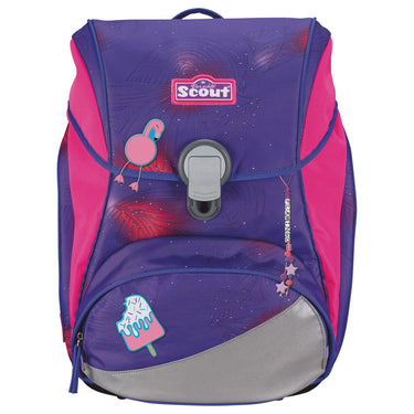 Scout Alpha DIN - Schulranzen Set 4 tlg. (Summer) - Markenkoffer