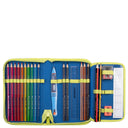 Scout Alpha Exklusiv LED - Schulranzen Set 4tlg. (Planes) - Markenkoffer