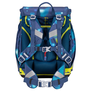 Scout Alpha Exklusiv LED - Schulranzen Set 4tlg. (Planes) - Markenkoffer