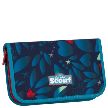 Scout Alpha Exklusiv LED - Schulranzen Set 4tlg. (White Unicorn) - Markenkoffer