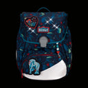 Scout Alpha Exklusiv LED - Schulranzen Set 4tlg. (White Unicorn) - Markenkoffer