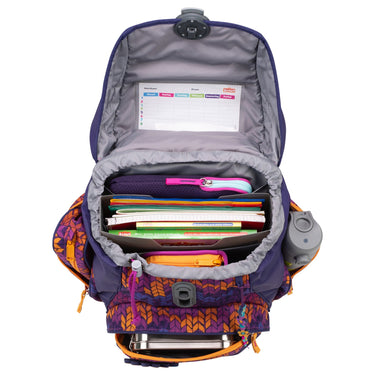 Scout Alpha Exklusiv Superflash - Schulranzen Set 4tlg. (Fantasy) - Markenkoffer