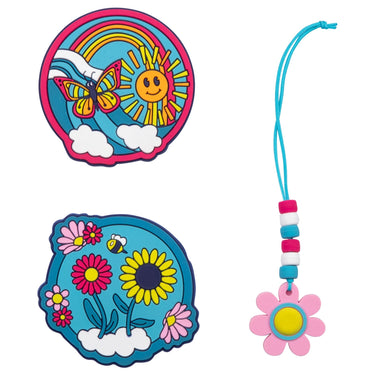 Scout Funny Snaps Move - Anhänger 3er Set (Happy Rainbow) - Markenkoffer