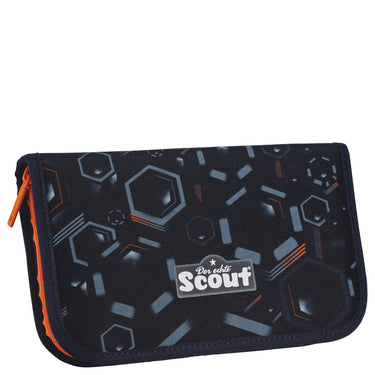 Scout Genius DIN - Schulranzen Set 4 tlg. mit Turnbeutel (Space Data) - Markenkoffer