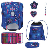 Scout Micro Exklusiv LED - Schulranzen Set 4 tlg. (Sparkling Dream) - Markenkoffer