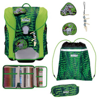 Scout Micro - Schulranzen Set 4 tlg. (Danger Dino) - Markenkoffer