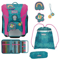 Scout Micro - Schulranzen Set 4 tlg. (Happy Confetti) - Markenkoffer