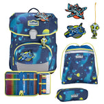 Scout Neo Exklusiv LED - Schulranzen Set 4tlg. (Planets)