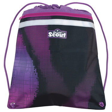 Scout Neo Exklusiv "Movie Star" - Schulranzen Set 5tlg. (Pink Pixel) - Markenkoffer