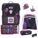 Scout Neo Exklusiv "Movie Star" - Schulranzen Set 5tlg. (Pink Pixel) - Markenkoffer