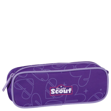 Scout Neo Exklusiv Superflash Extreme - Schulranzen Set 4tlg. (Heartbeat) - Markenkoffer